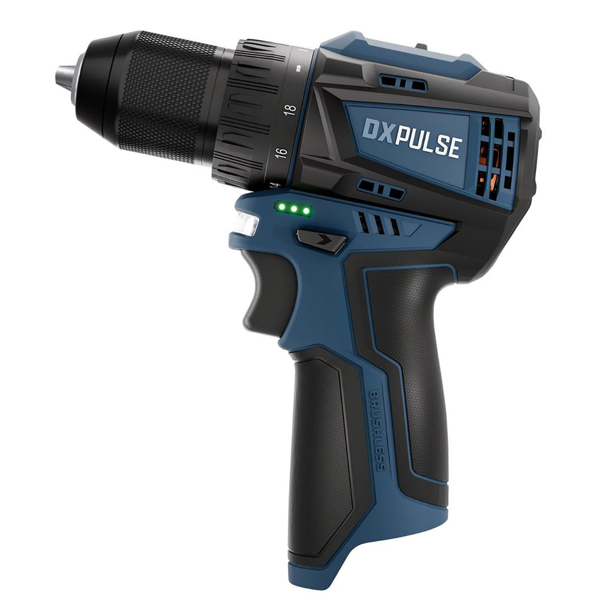 Draper DXPULSE 12V Brushless Drill Driver Complete Kit 27917