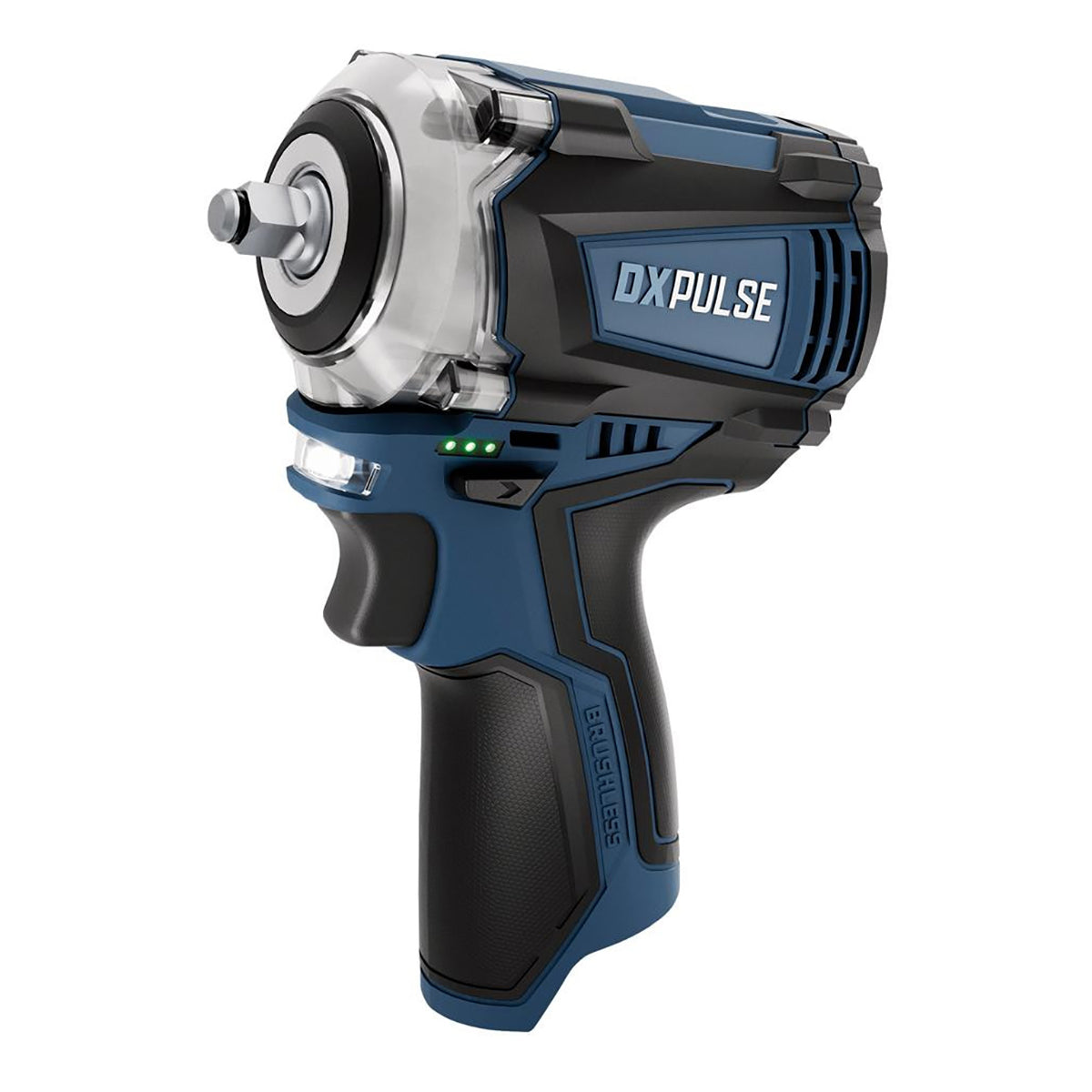 Draper DXPULSE 12V Brushless Impact Wrench, 3/8" Sq. Dr., 250Nm (Sold Bare) 27859