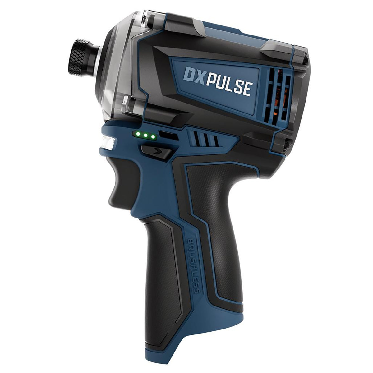 Draper DXPULSE 12V Brushless Impact Driver, 1/4" Sq. Dr. (Sold Bare) 27876