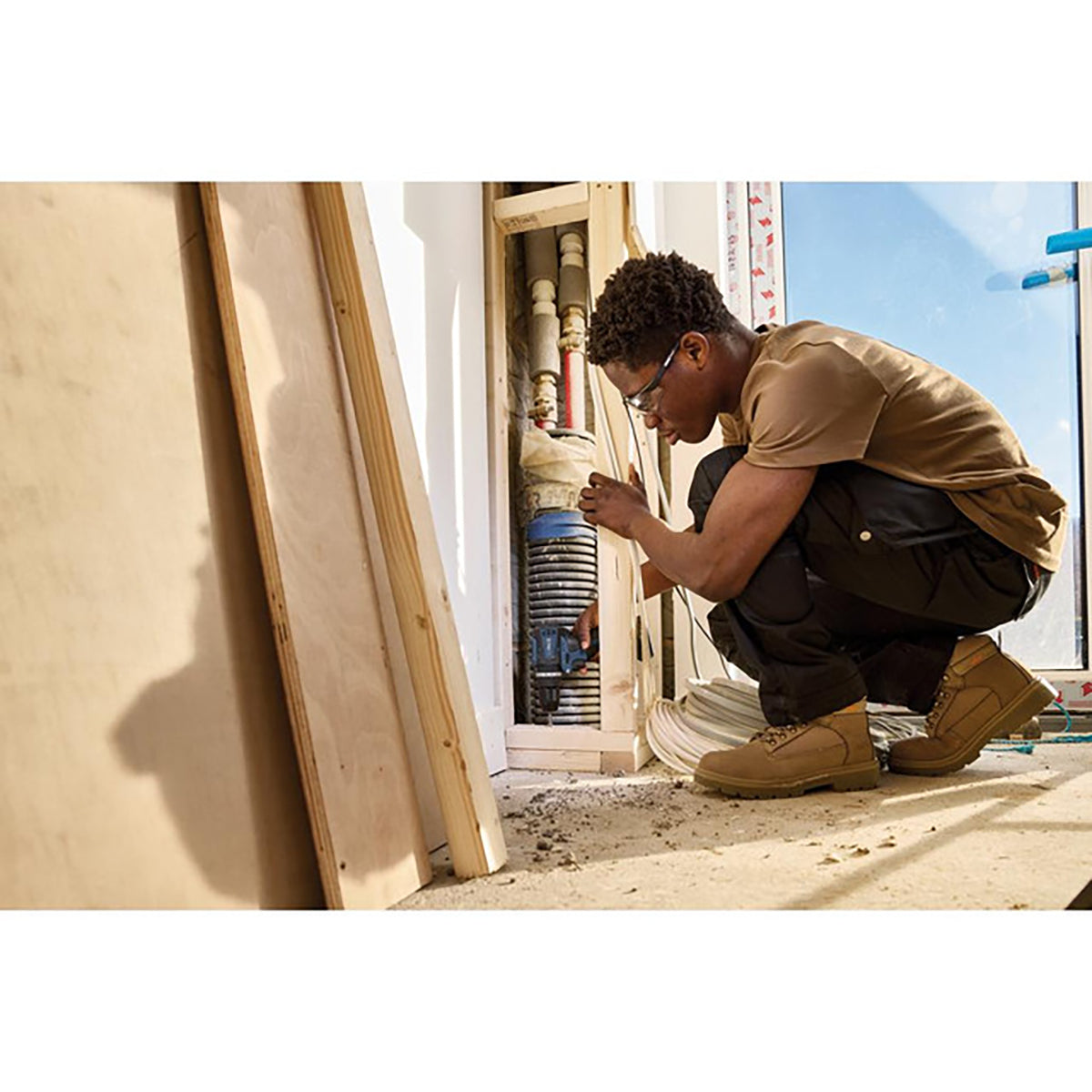 Draper DXPULSE 12V Brushless Combi Drill (Sold Bare) 27761