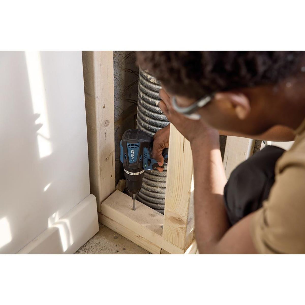 Draper DXPULSE 12V Brushless Combi Drill (Sold Bare) 27761