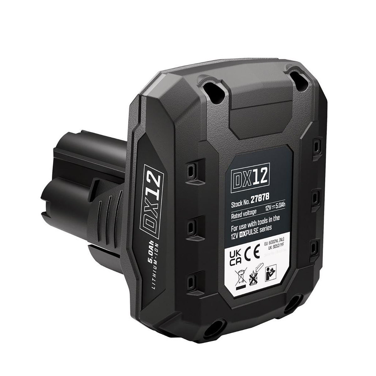 Draper DXPULSE 12V 5.0Ah Li-ion Battery 27878