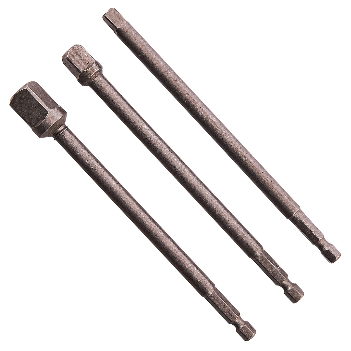 Amtech 3 Piece 150mm 1/4" hex extension adapter set I5705