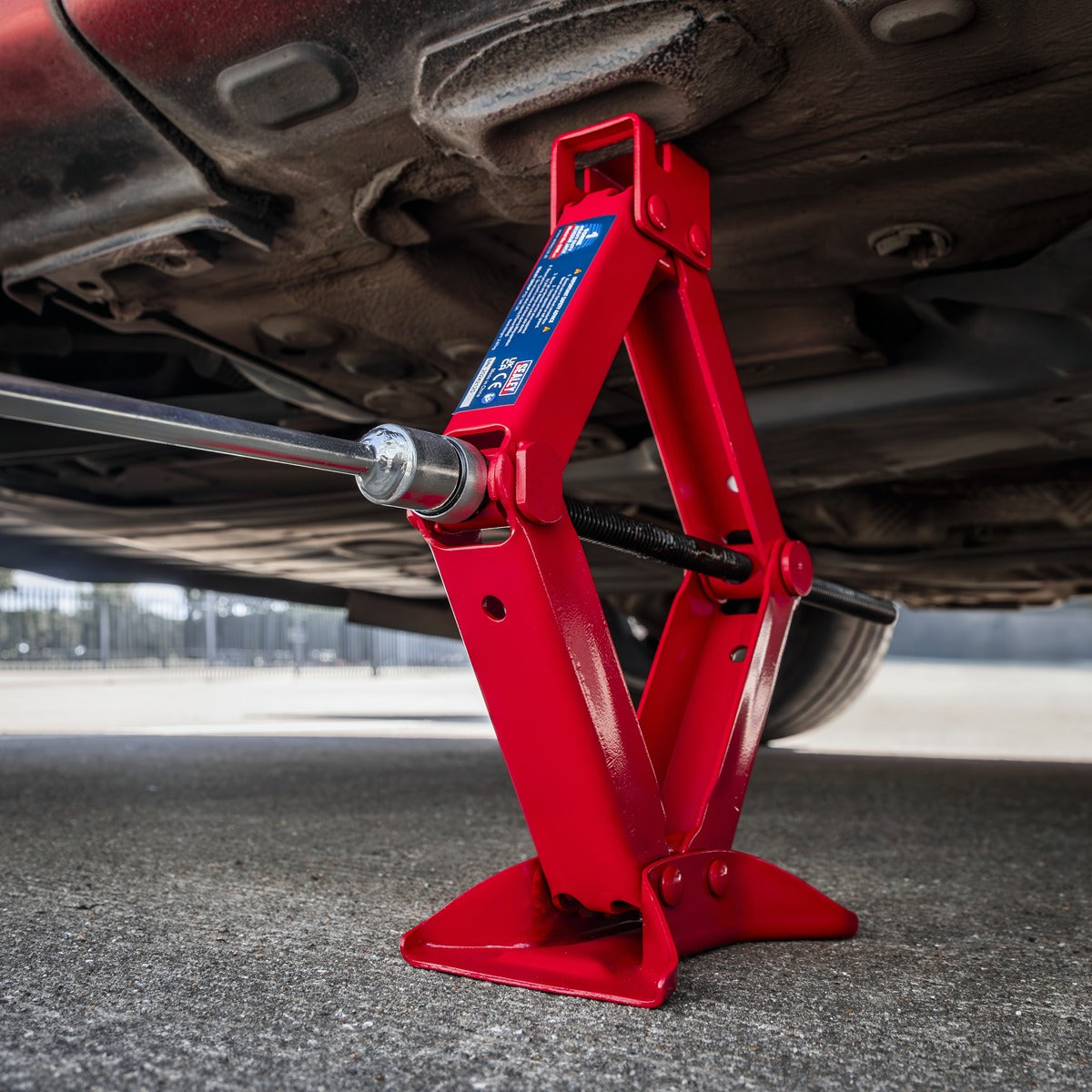Sealey Heavy-Duty Scissor Jack 1 Tonne 57M