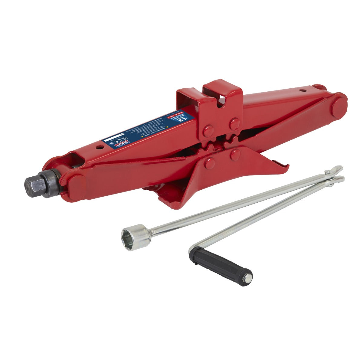Sealey Heavy-Duty Scissor Jack 1.5 Tonne 58M