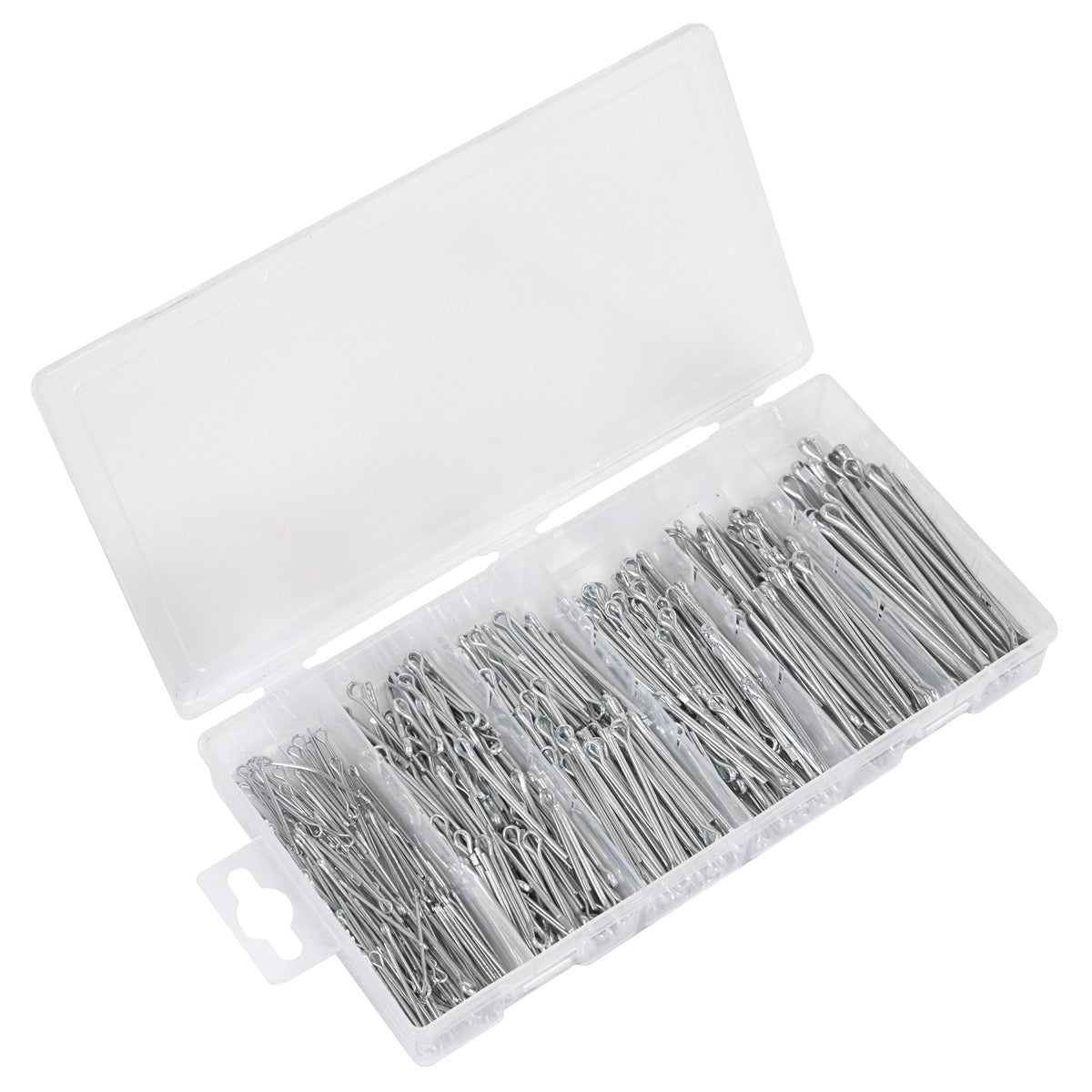 Sealey Metric/Imperial Split Pin Assortment 555pc - Small Sizes AB001SP