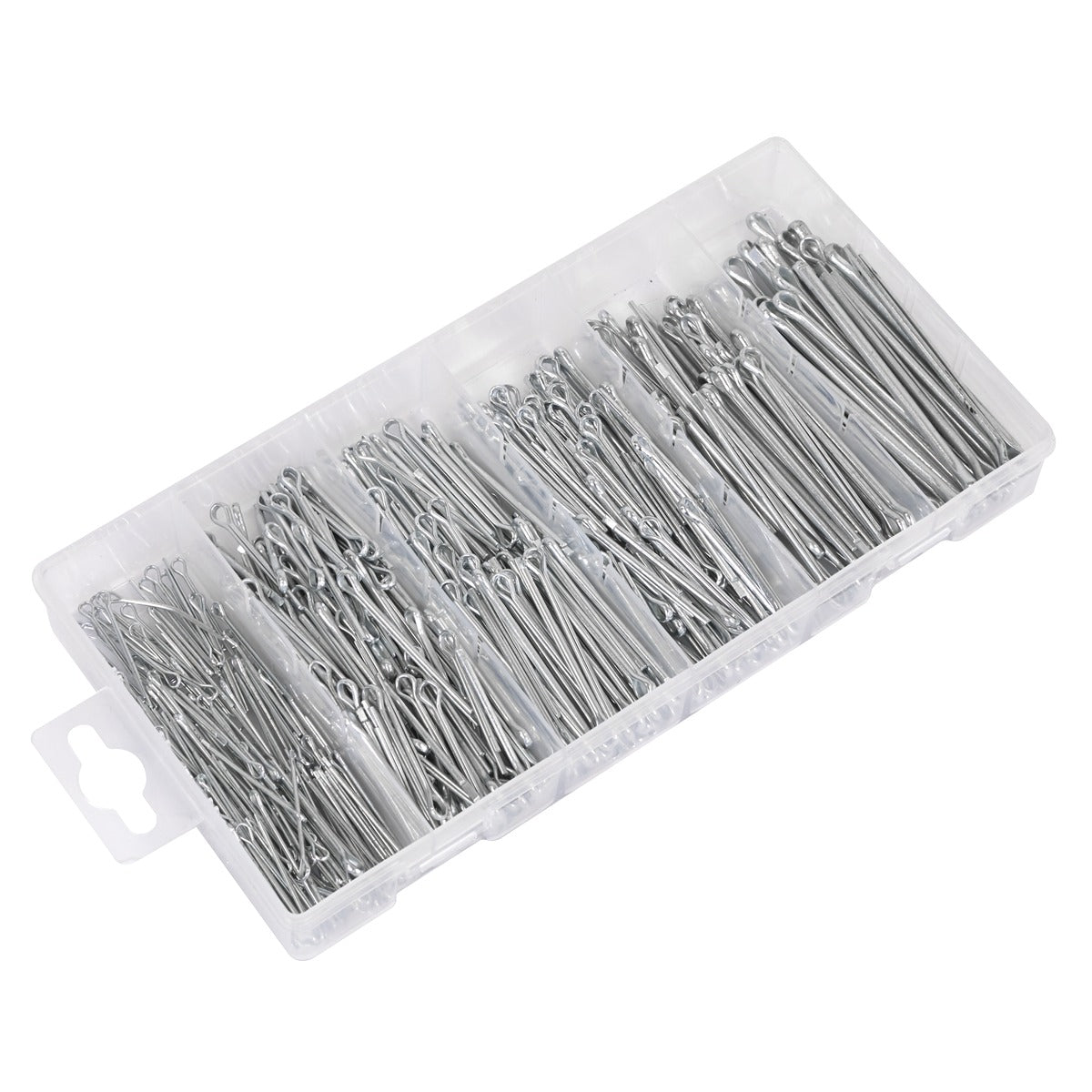 Sealey Metric/Imperial Split Pin Assortment 555pc - Small Sizes AB001SP