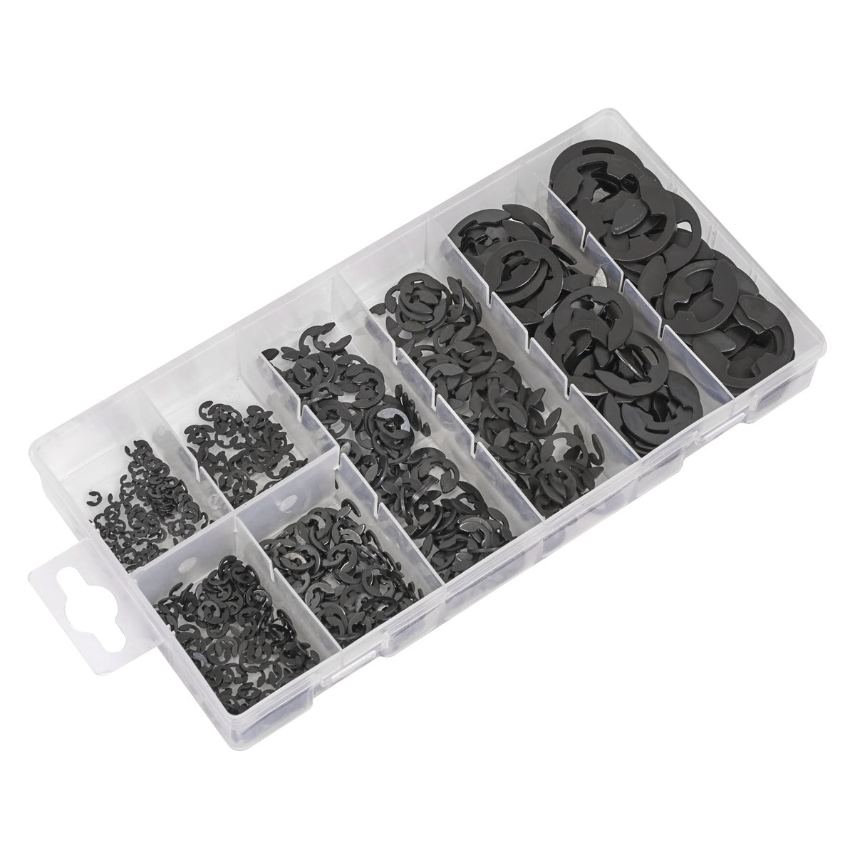 Sealey E-Clip Retainer Assortment 800pc AB012ER