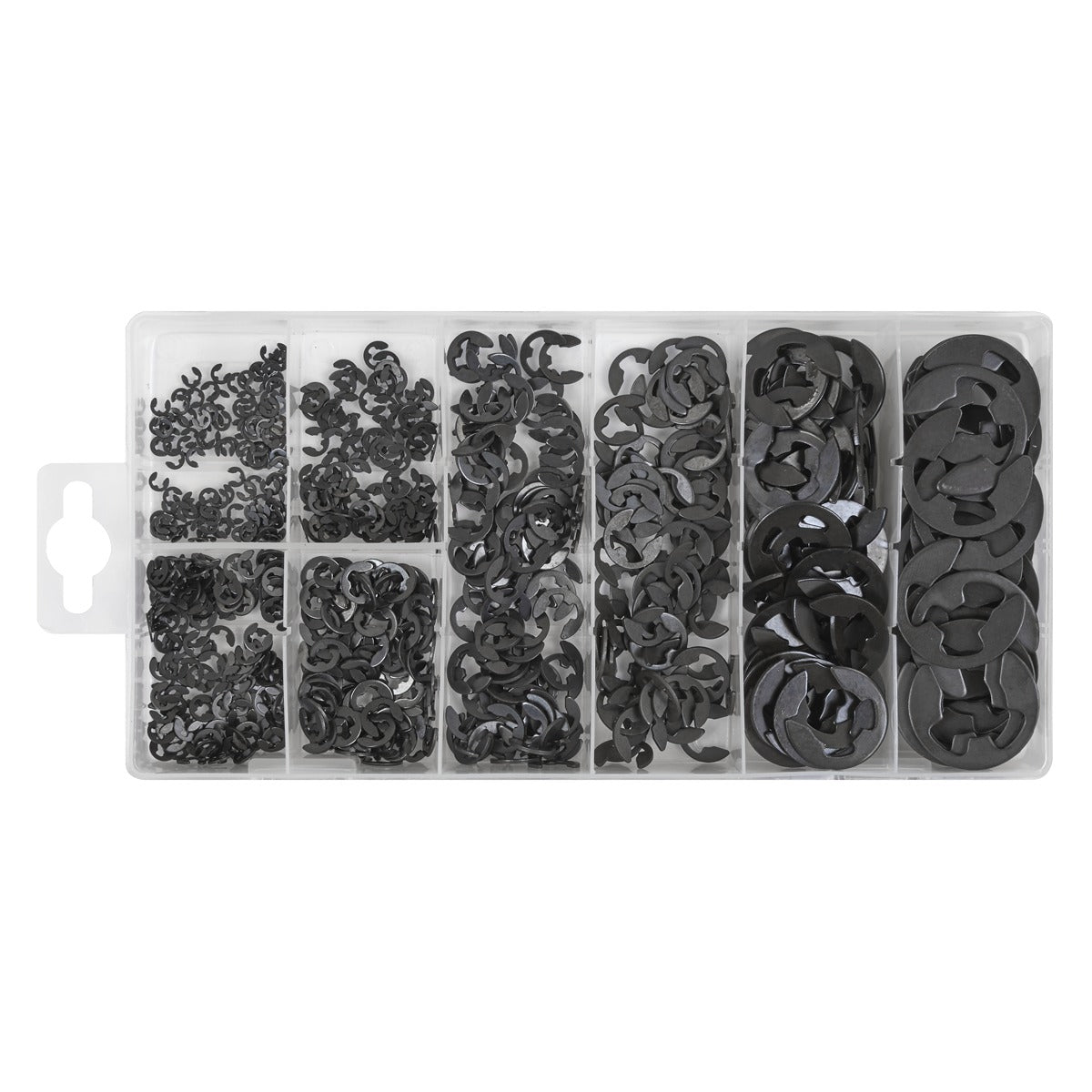 Sealey E-Clip Retainer Assortment 800pc AB012ER