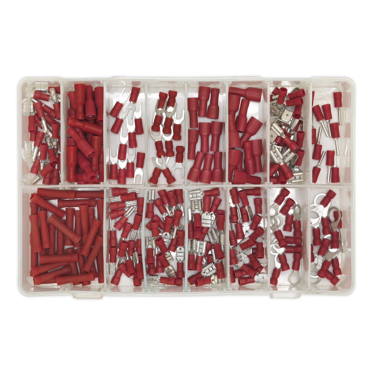 Sealey Crimp Terminal Assortment 260pc - Red AB039RT