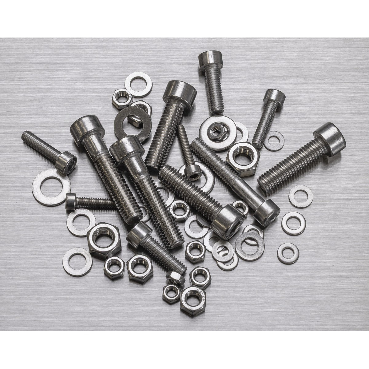 Sealey Stainless Steel Hex Socket Bolt, Washer & Nut Assortment 710pcs AB0710SS