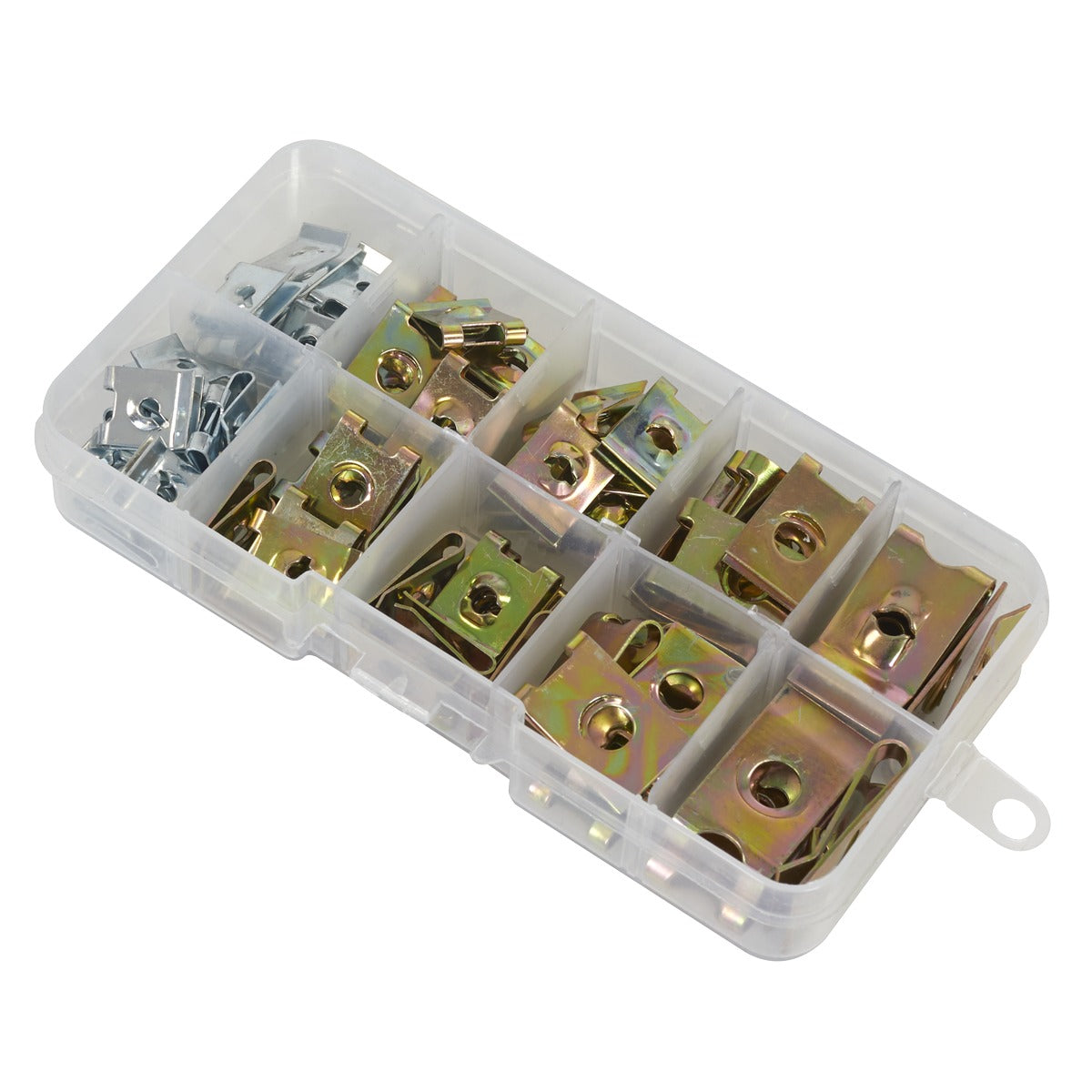 Sealey Spire Nut Assortment 74pc AB074SN