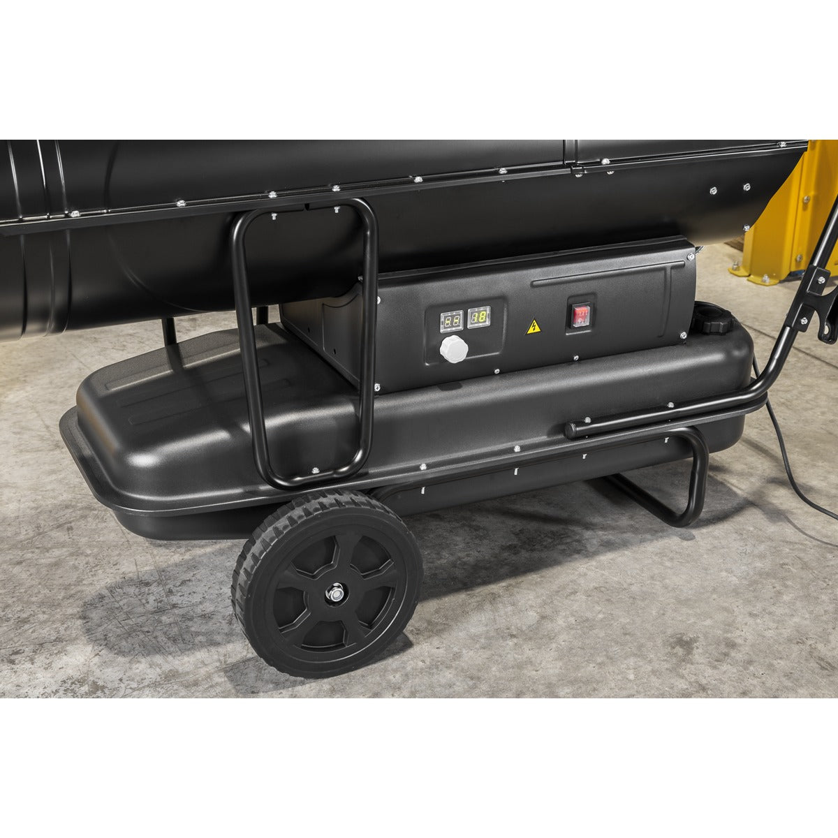 Sealey Space Warmer Indirect Kerosene/Diesel Heater with Wheels 170,000Btu/hr ABI1700