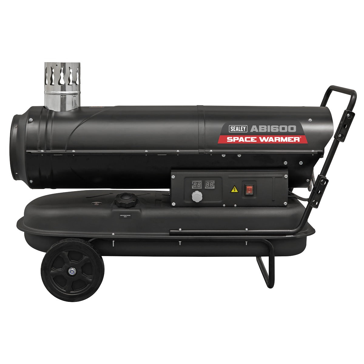 Sealey Space Warmer Indirect Kerosene/Diesel Heater 68,000Btu/hr with 5M Ducting ABI600COMBO