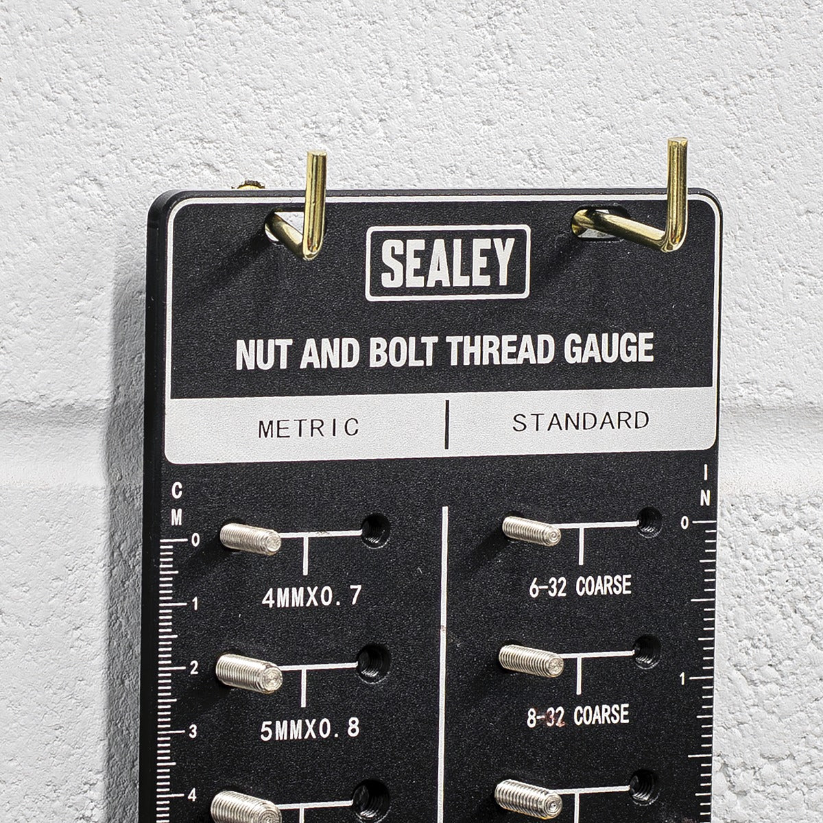 Sealey Metric/Imperial Nut & Bolt Thread Checker AK28