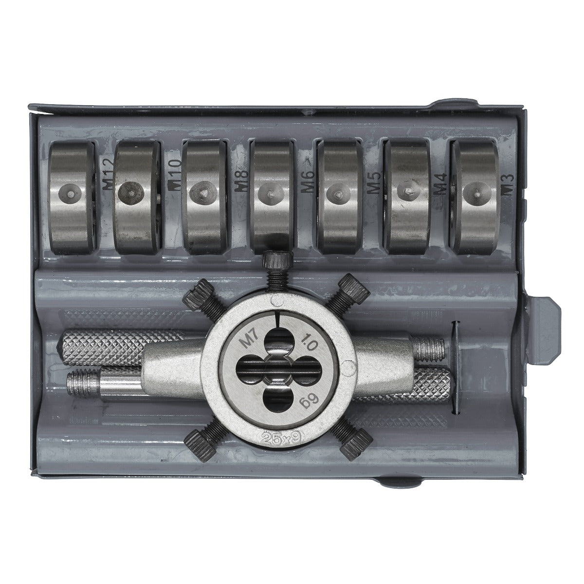 Sealey Metric Split Die Set 9pc AK3009