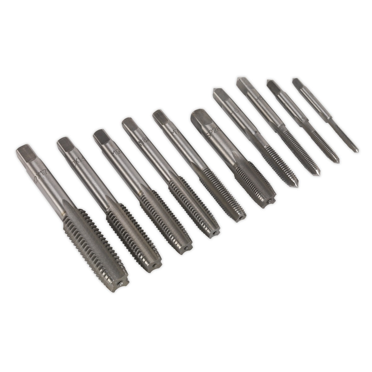 Sealey Metric Tap Set 10pc AK304M
