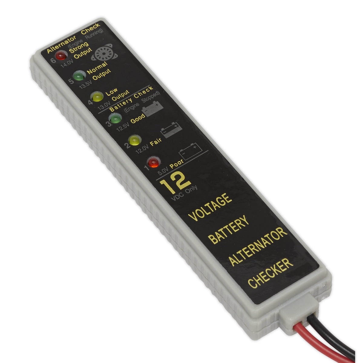 Sealey LED Battery & Alternator Tester 12V AK400