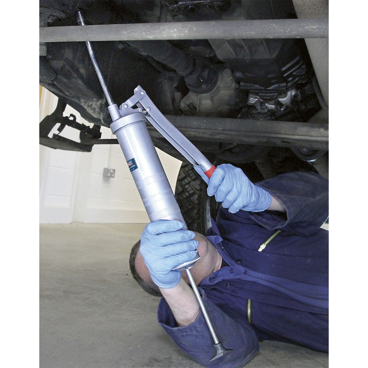 Sealey 3-Way Fill Manual Grease Gun AK443