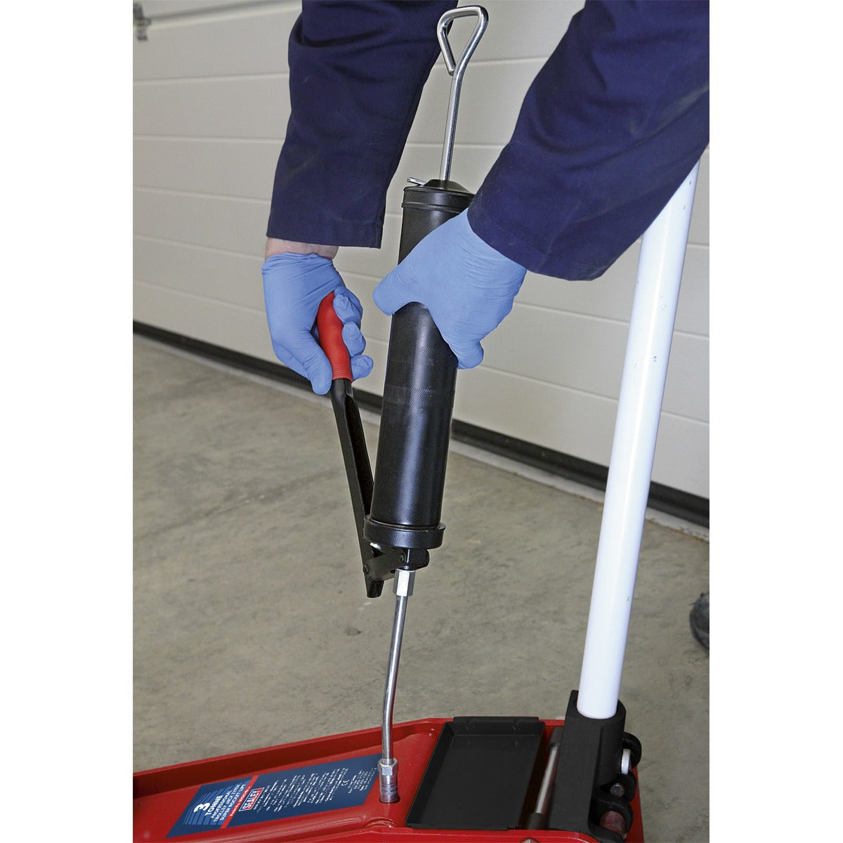 Sealey 3-Way Fill Manual Grease Gun AK445