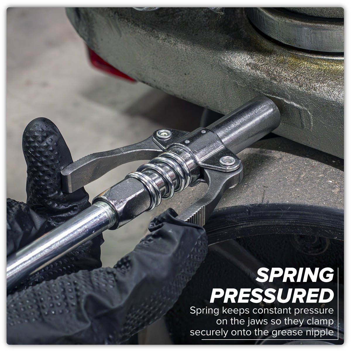 Sealey Double Handle Grease Gun Coupler AK453