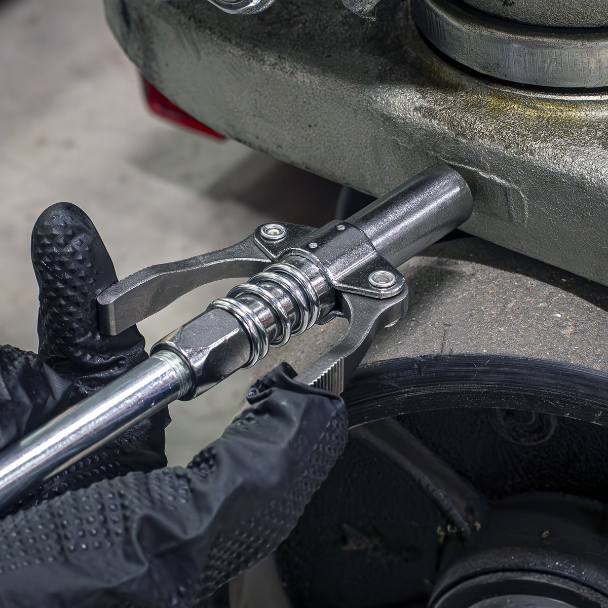 Sealey Double Handle Grease Gun Coupler AK453