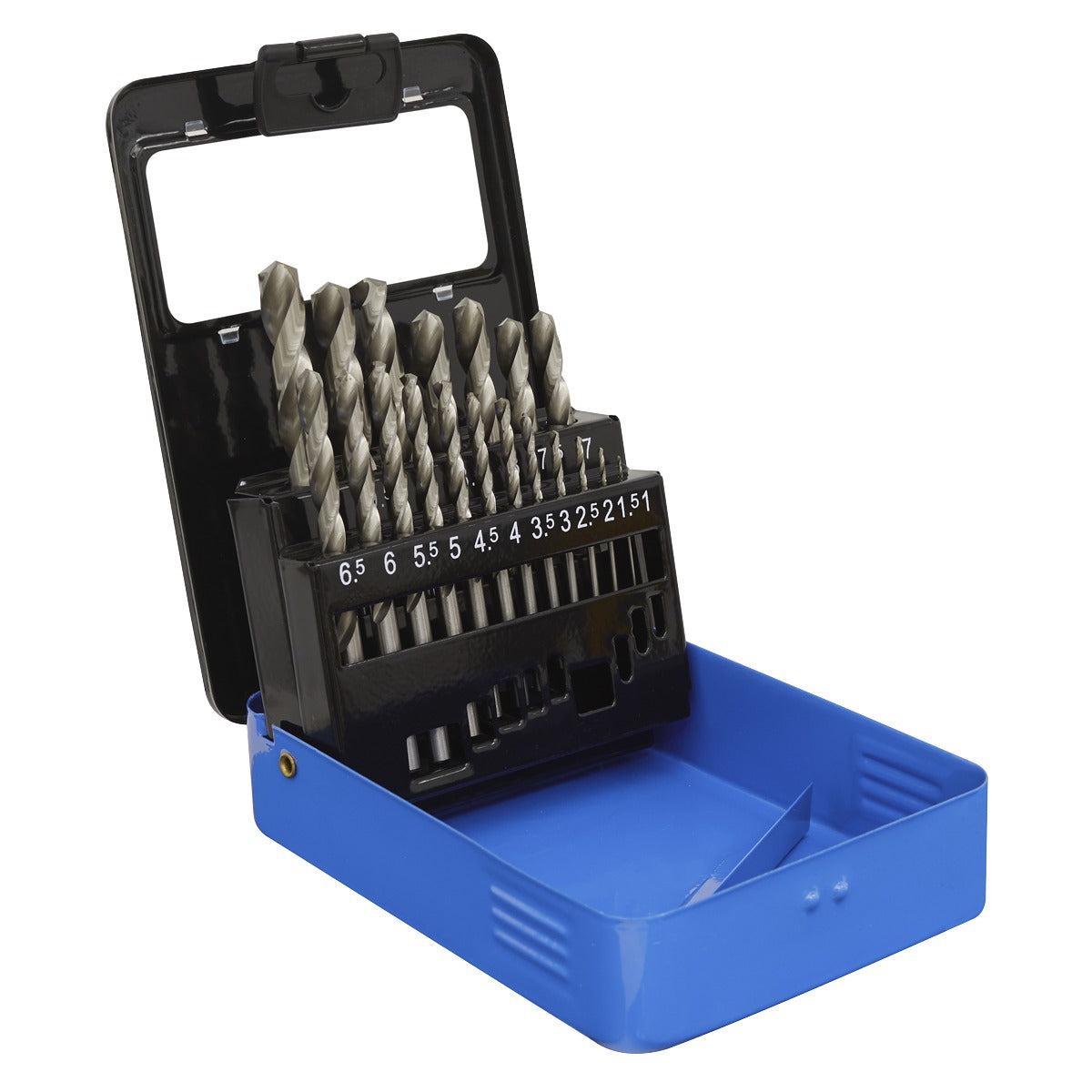 Sealey HSS Fully Ground Drill Bit Set 19pc AK47191
