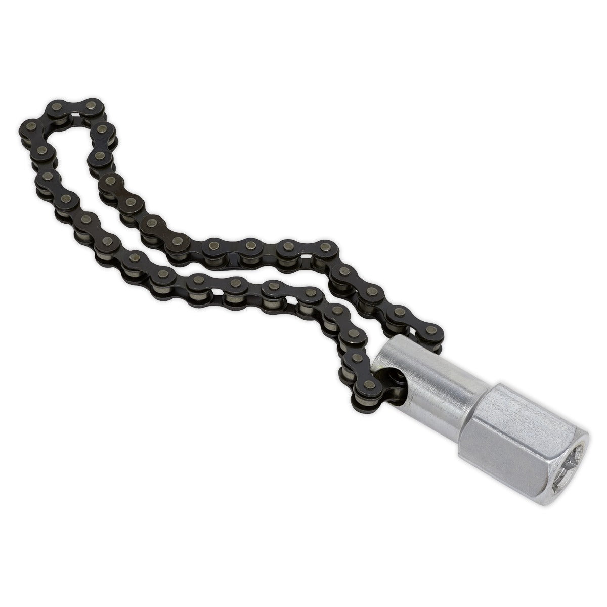 Sealey Oil Filter Chain Wrench 1/2"Sq Drive 120mm Capacity AK641