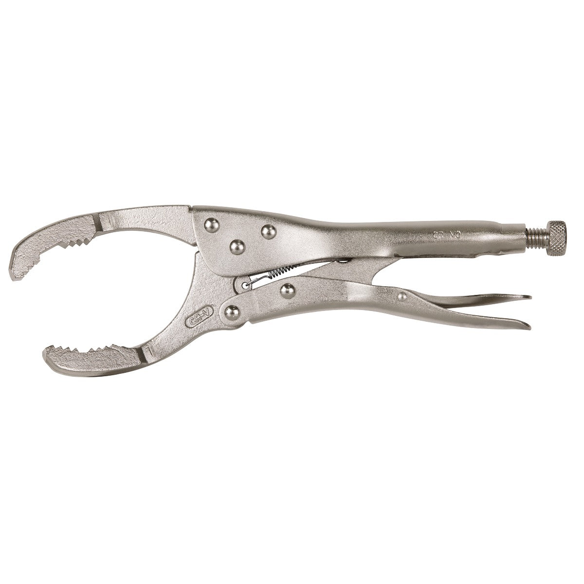 Sealey Angled Oil Filter Locking Pliers 45-130mm Capacity AK6423