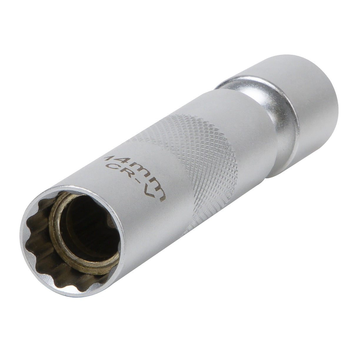 Sealey Spark Plug Socket with Universal Joint 3/8"Sq Drive 12-Point 14mm AK6569