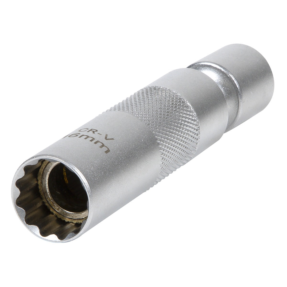 Sealey Spark Plug Socket with Universal Joint 3/8"Sq Drive 12-Point 16mm AK6571