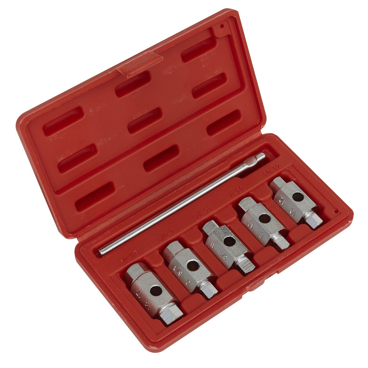Sealey Double End Drain Key Set 6pc AK659