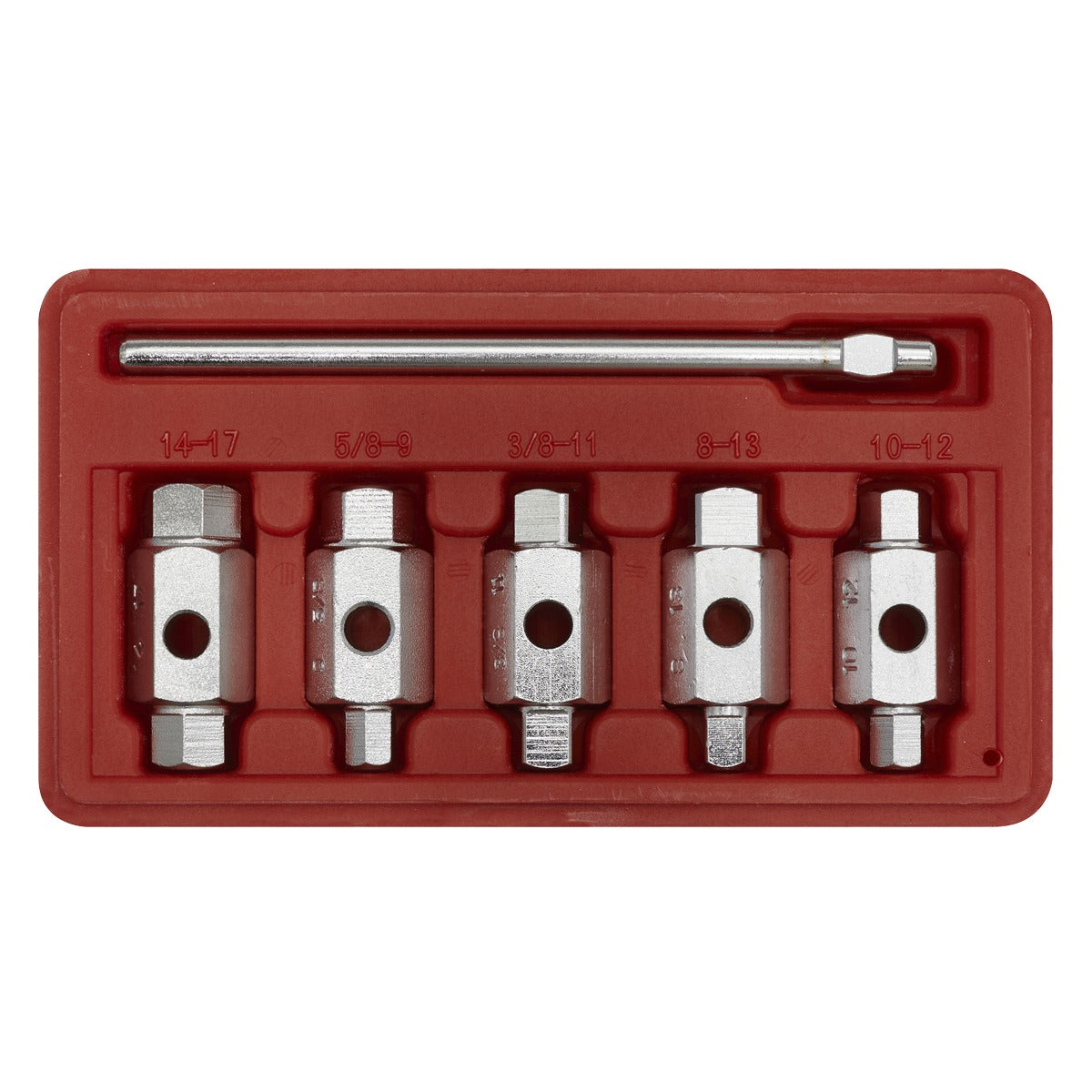 Sealey Double End Drain Key Set 6pc AK659