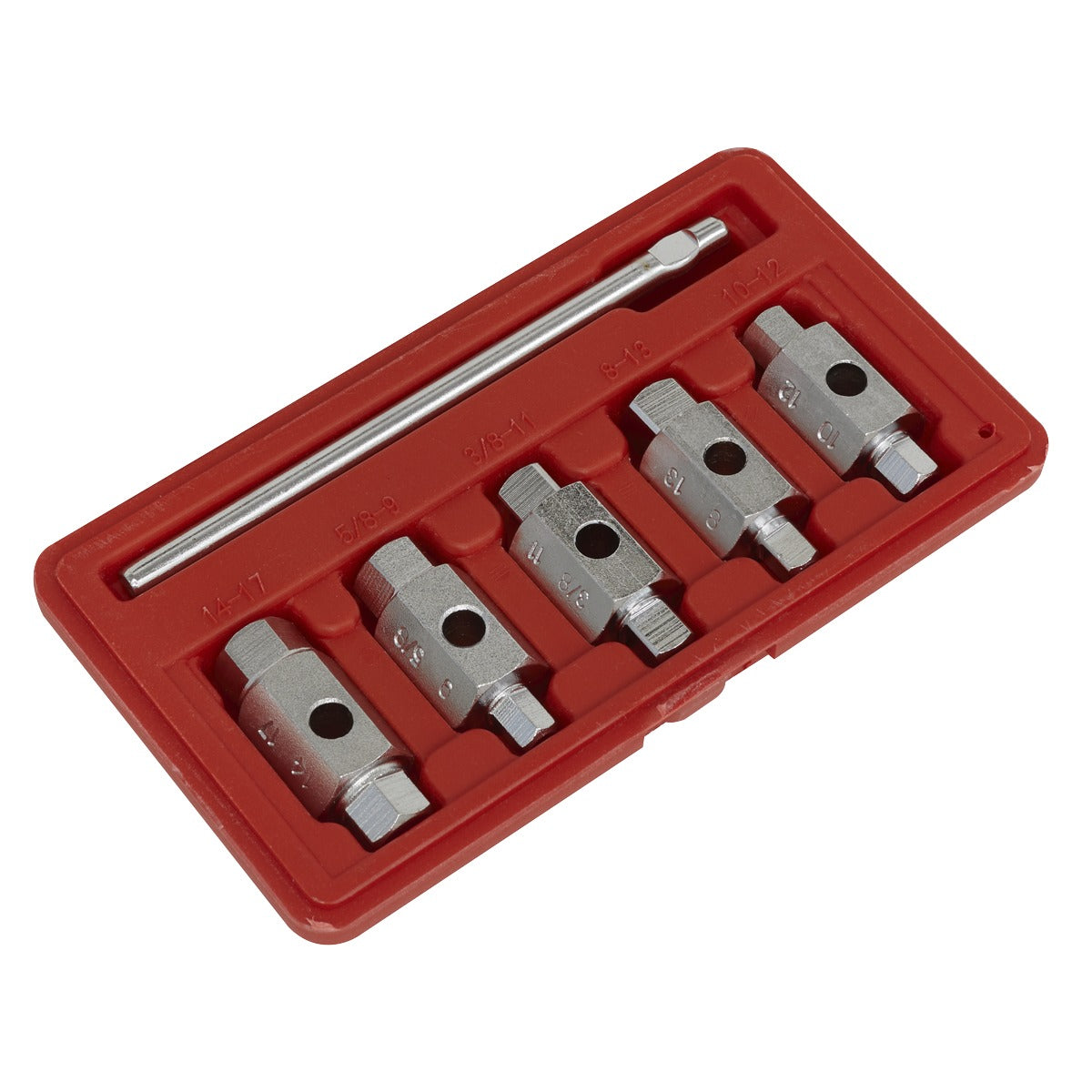 Sealey Double End Drain Key Set 6pc AK659