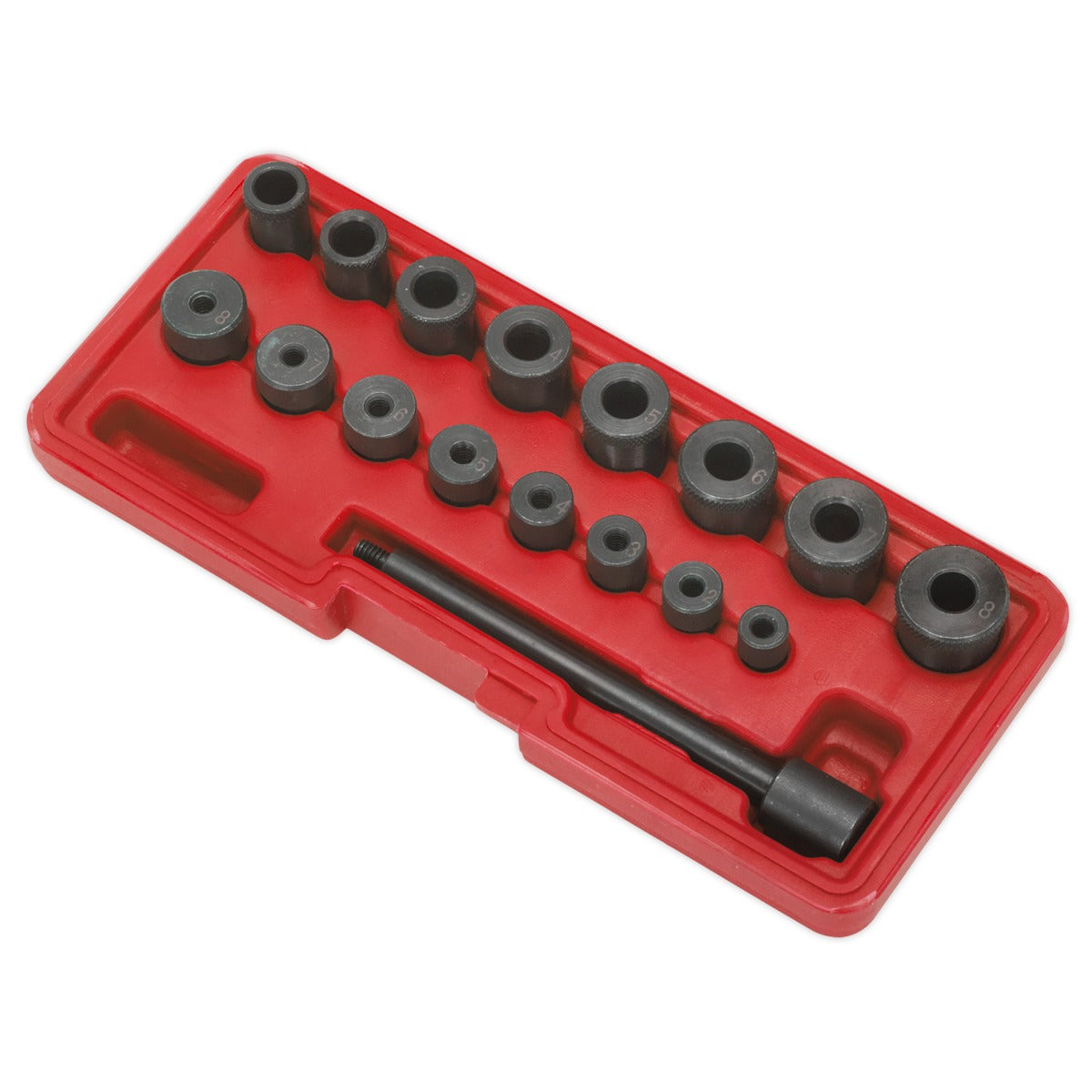 Sealey Universal Clutch Aligning Tool Set 17pc AK710