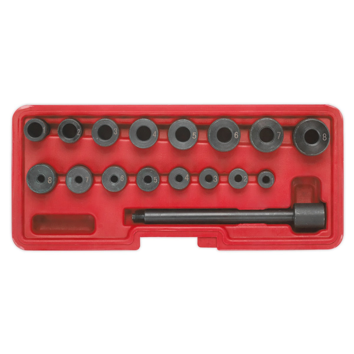 Sealey Universal Clutch Aligning Tool Set 17pc AK710