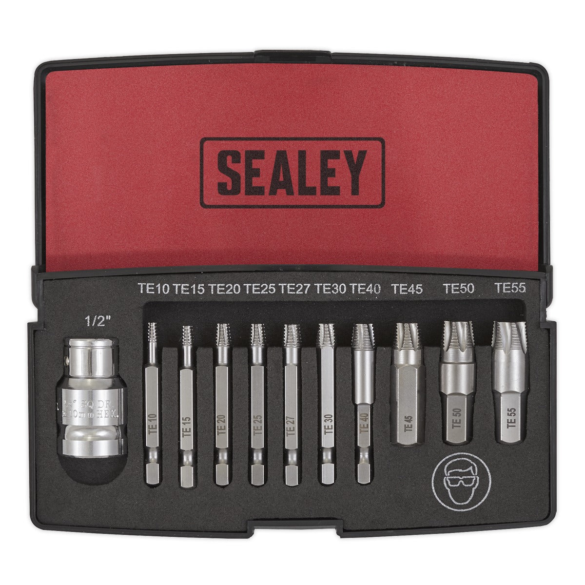 Sealey TRX-Star Fitting Extractor Set 11pc AK756T