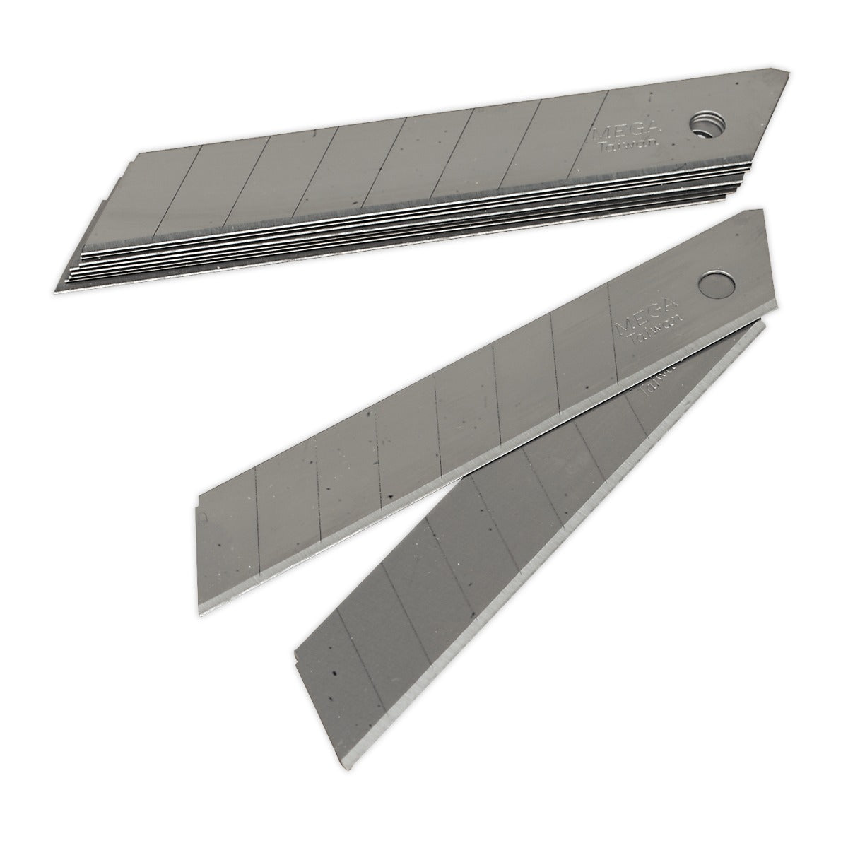 Sealey Snap-Off Blade - Pack of 10 AK86R/B