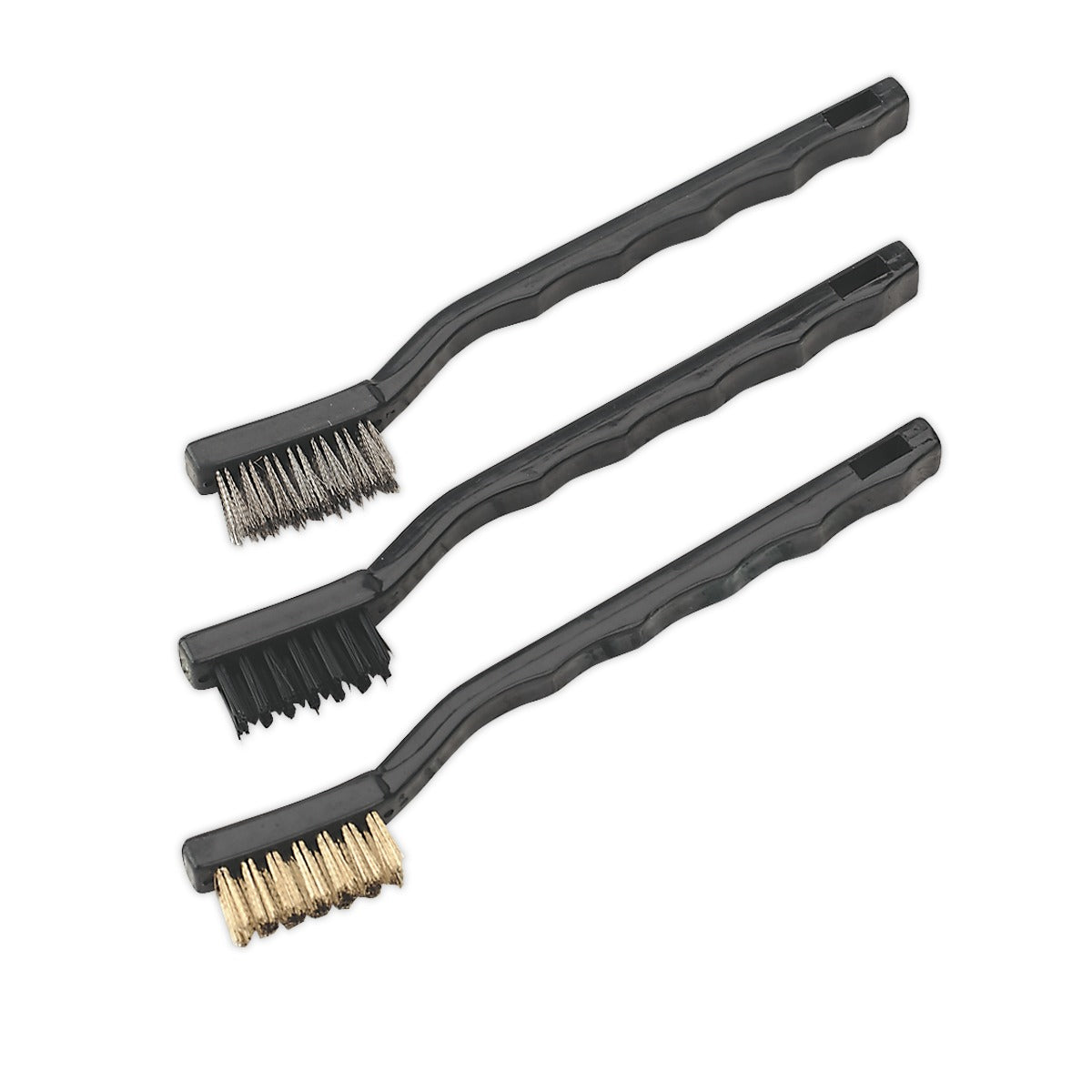 Sealey Miniature Wire Brush Set 3pc AK9791