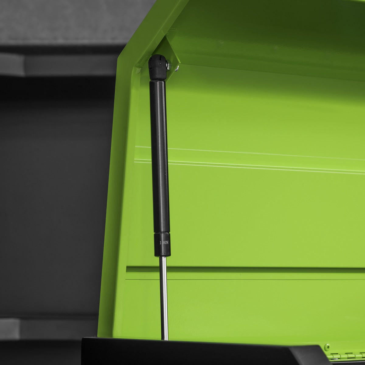 Sealey Superline Pro Topchest & Rollcab Combination 12 Drawer & 1 Door Cupboard - Green AP1080HVG
