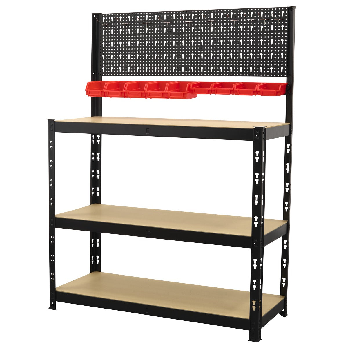 Sealey Steel Workbench with Pegboard 1m AP12601