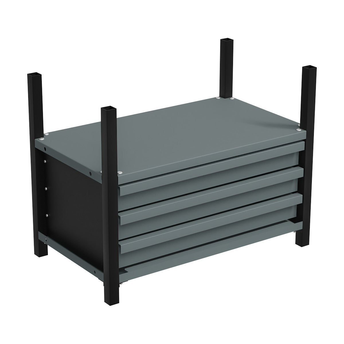 Sealey Modular Storage Mid Unit 3 Drawer & 1 Shelf 580mm APMRM2
