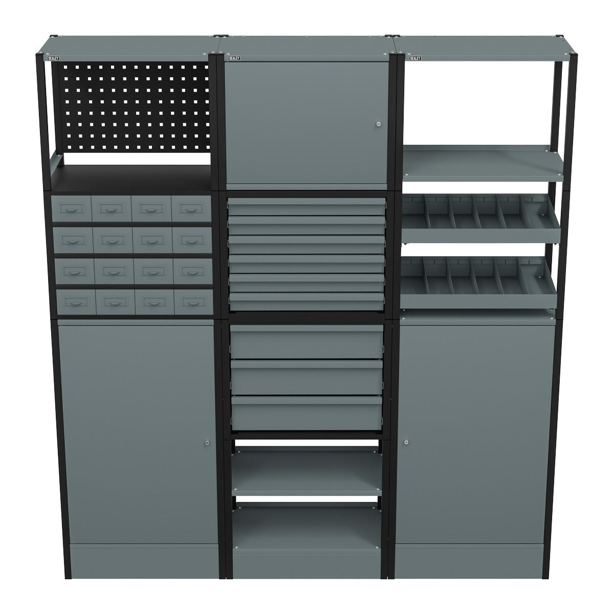Sealey Modular Storage System Combo 1.74m APMRSTACK1