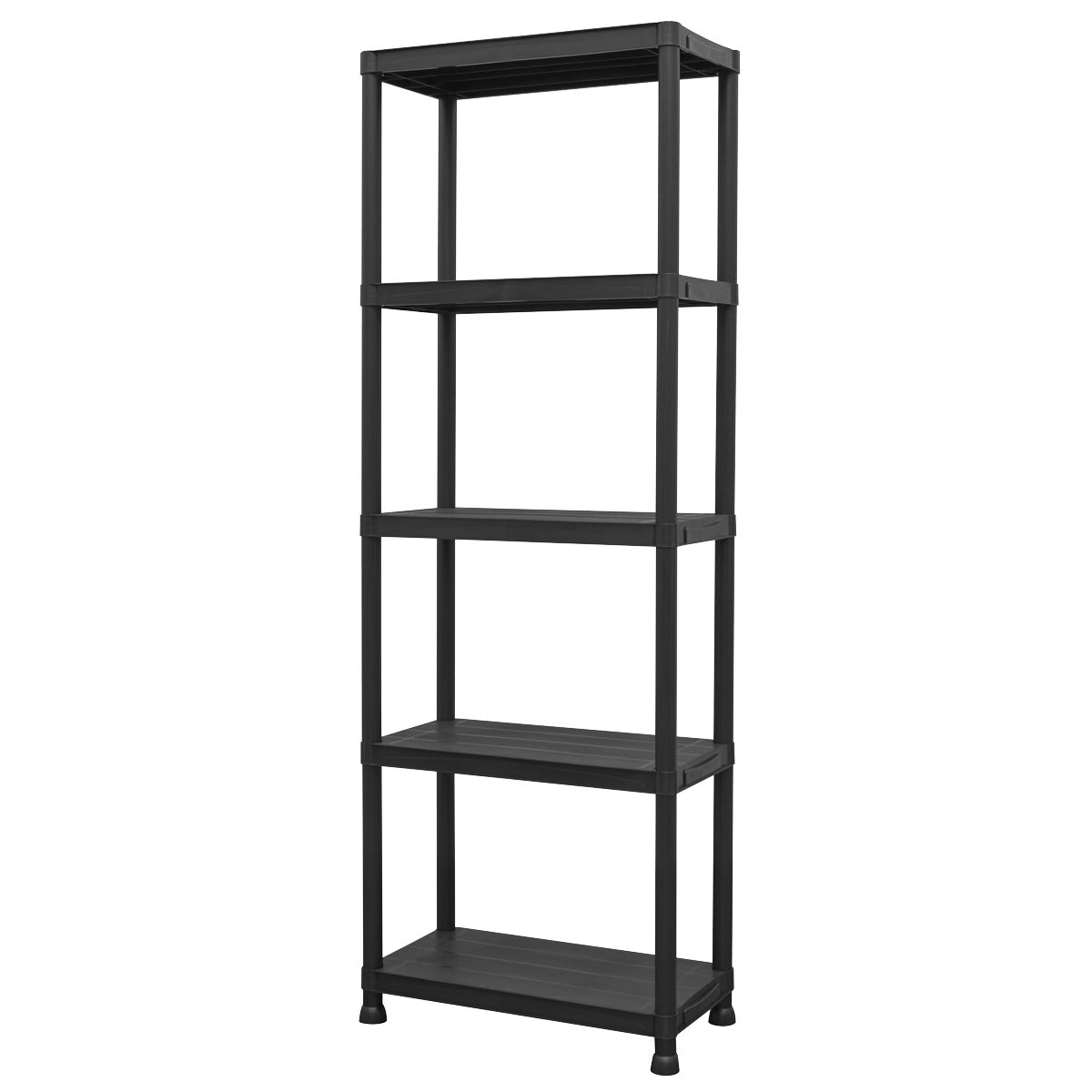 Sealey Plastic Racking Unit with 5 Shelves 25kg Capacity Per Level APPR5