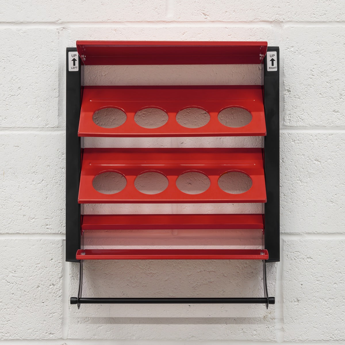 Sealey Spray Can Storage Rack with 8 Can Holders APSCR8