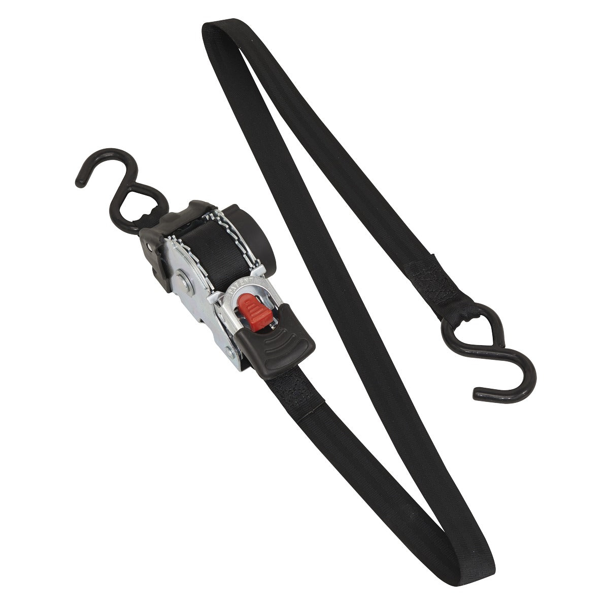 Sealey Auto Retractable Ratchet Strap 25mm x 3m ATD25301