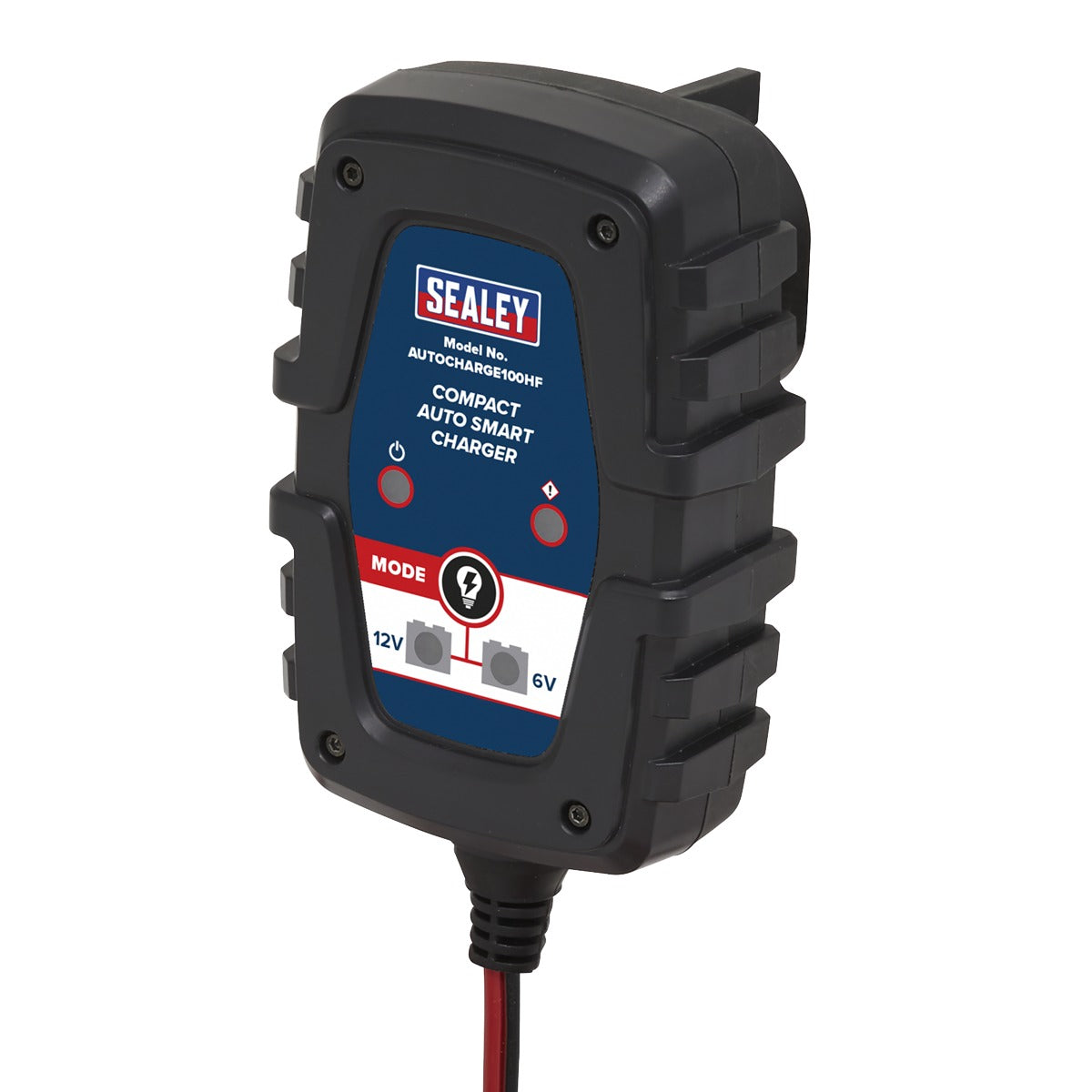 Sealey 6/12V Compact Smart Trickle Charger & Maintainer 1A AUTOCHARGE100HF