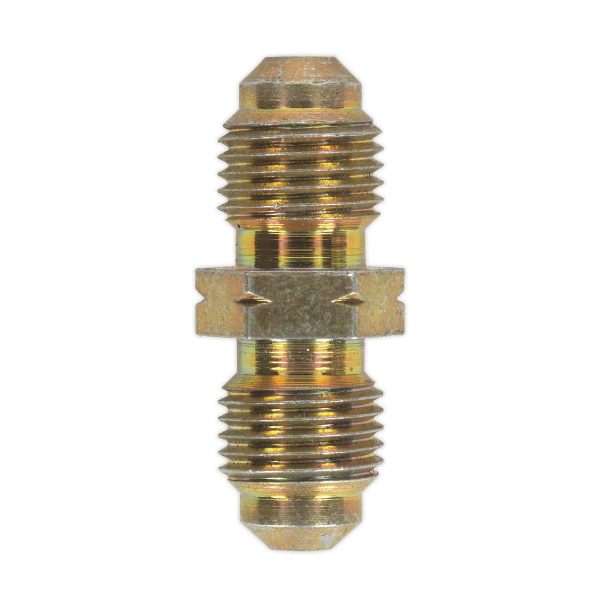 Sealey Male to Male Brake Tube Connector M10 x 1mm - Pack of 10 BC101MC
