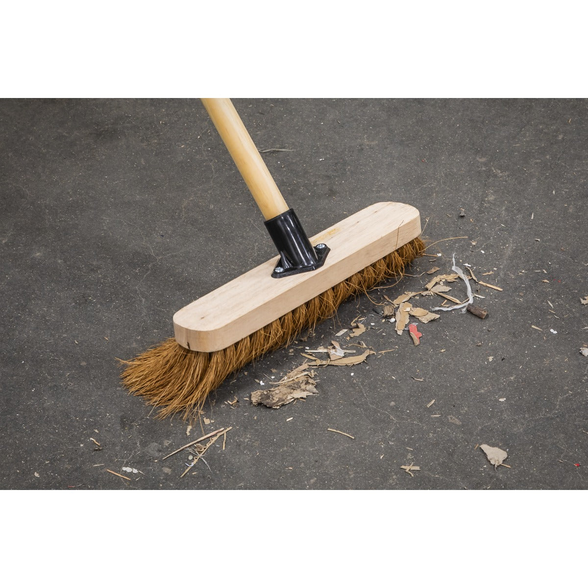 Sealey Soft Bristle Broom 12"(300mm) BM12S