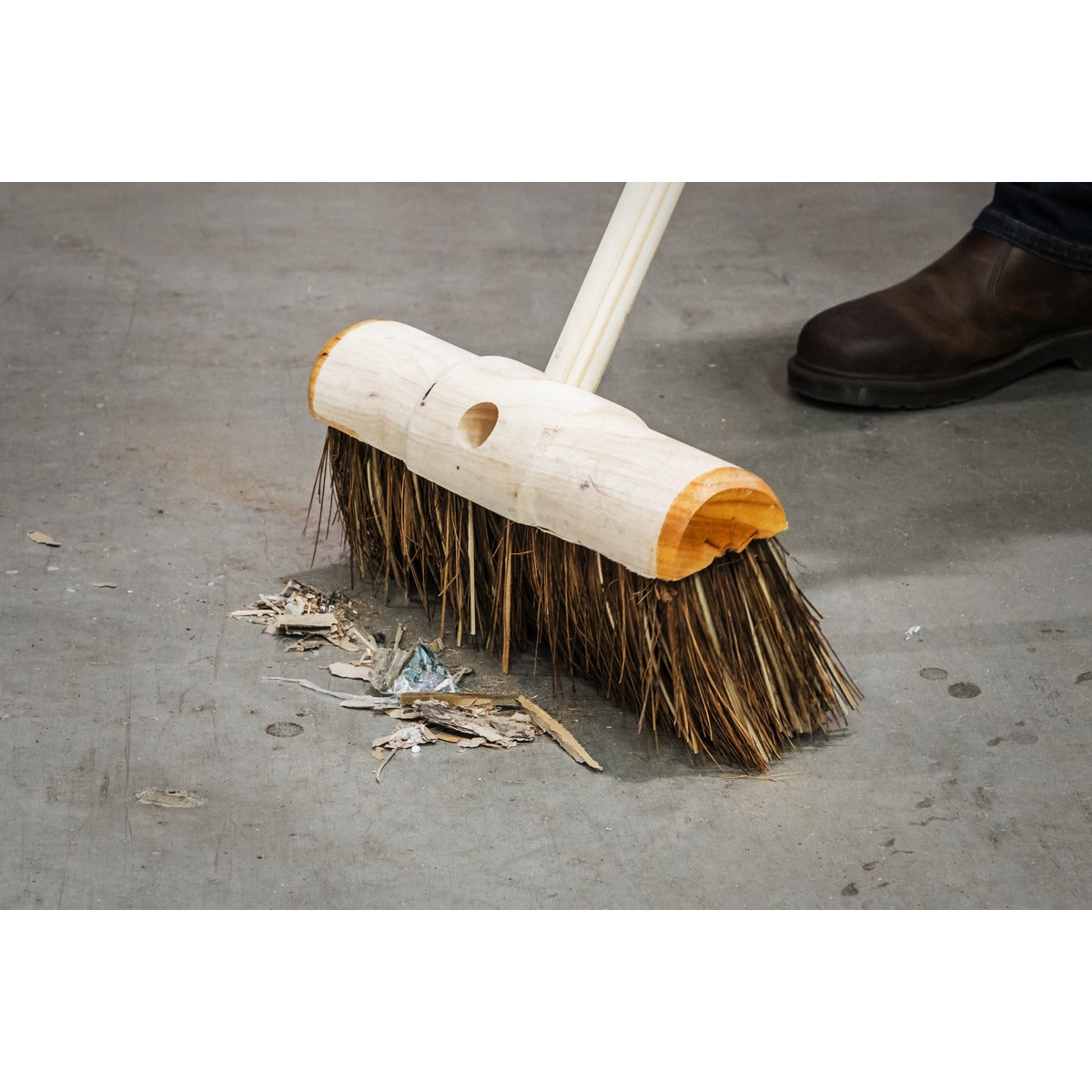 Sealey Stiff/Hard Bristle Broom 13"(325mm) BM13HX